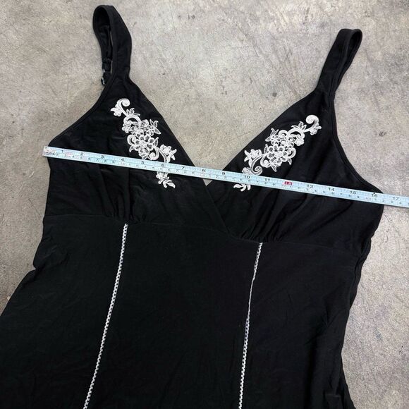 Vintage y2k babydoll lace detail coquette slip dress - Picture 2 of 5